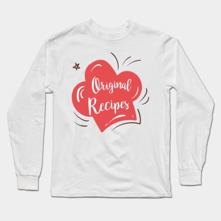 Cute Chef Hat Long Sleeve T-Shirt